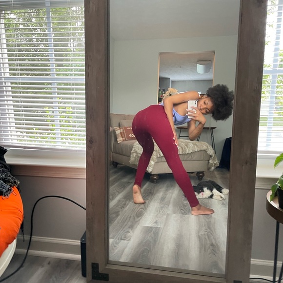 Burgundy Skinny Dress Pants For Any Occasion Double Zipped Extra Comfort - Picture 10 of 16